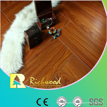 12.3mm Embossed Hickory Waxed Edged Lamiante Flooring